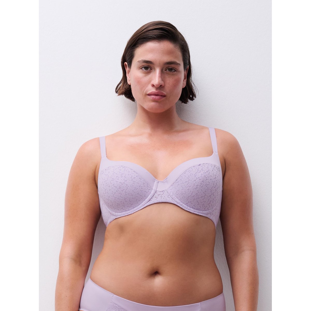 Soutien-gorge coques emboîtant NORAH mauve, CHANTELLE