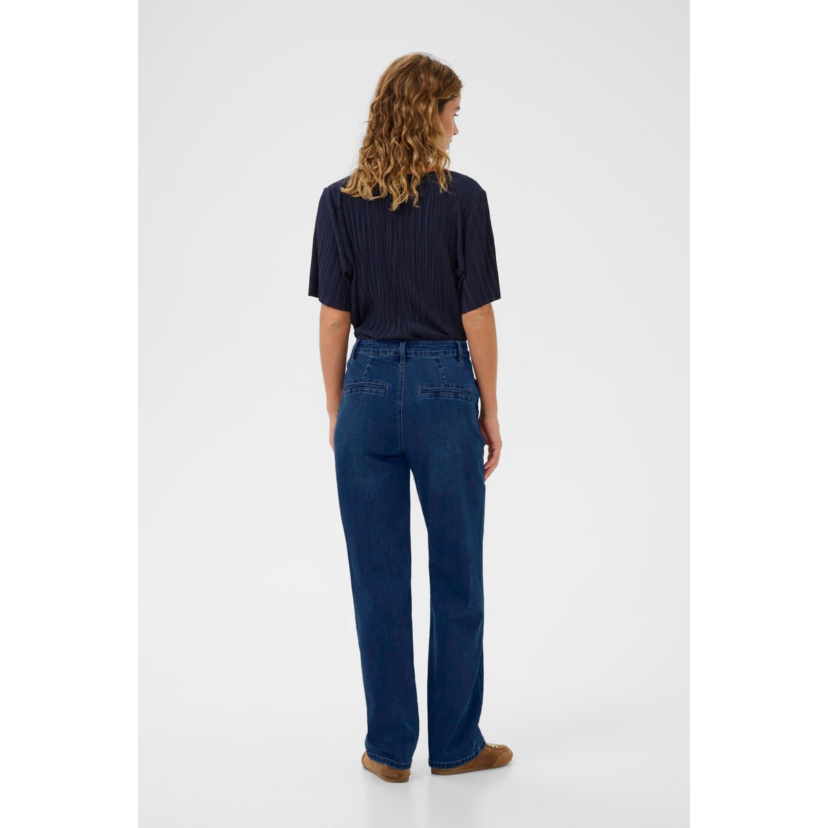 Jeans bleu oakland mid blue denim, CREAM