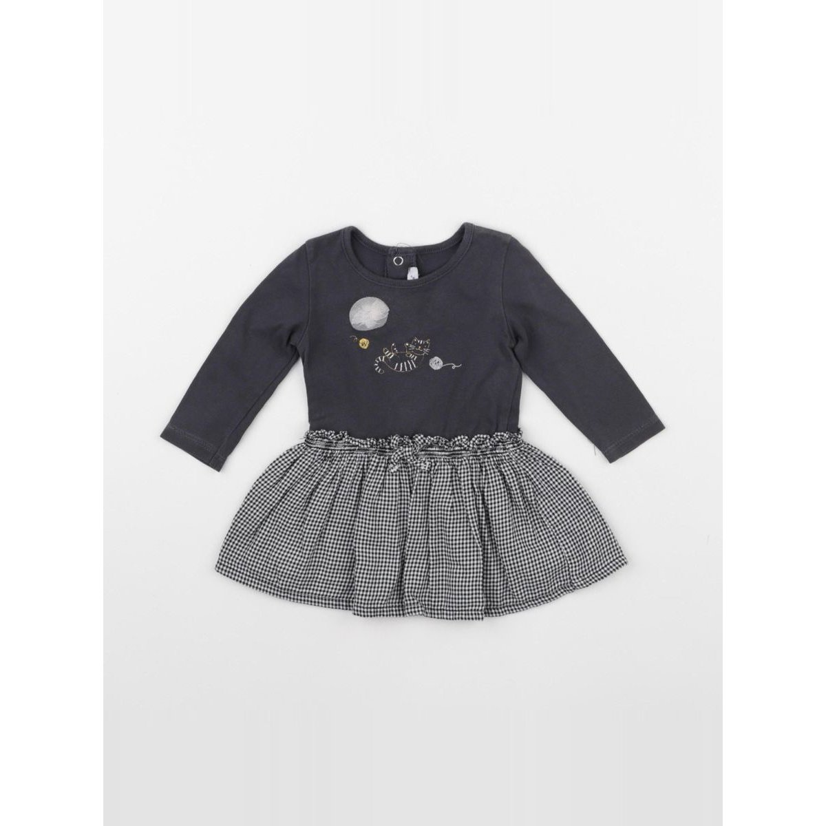 Robe - Très bon état gris, ABSORBA
