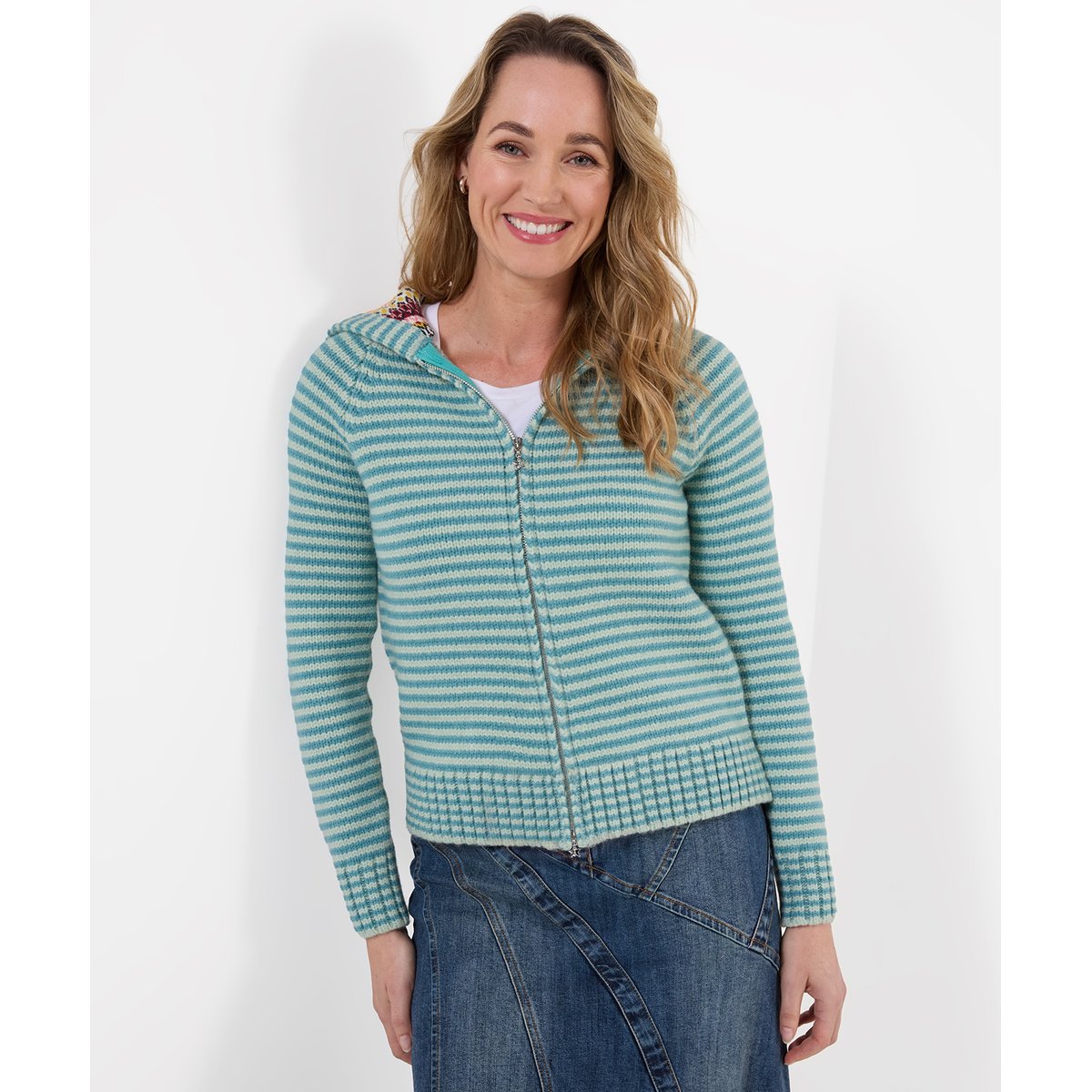 Cardigan à Capuche Rayé Pixie autres, JOE BROWNS