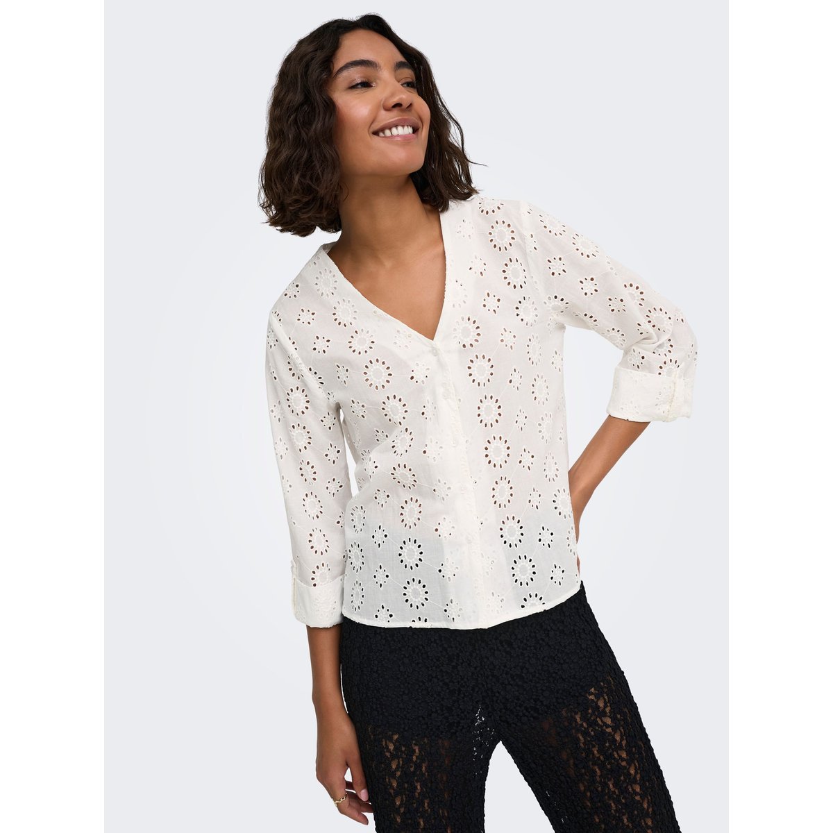 Chemise cloud dancer 1, JDY