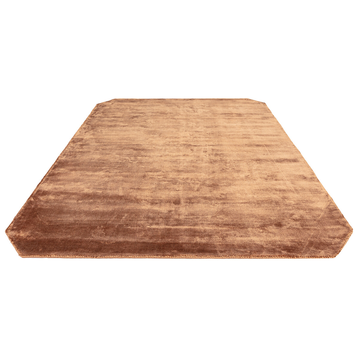 Soft Luxurious Viscose Rug terracotta, SO'HOME
