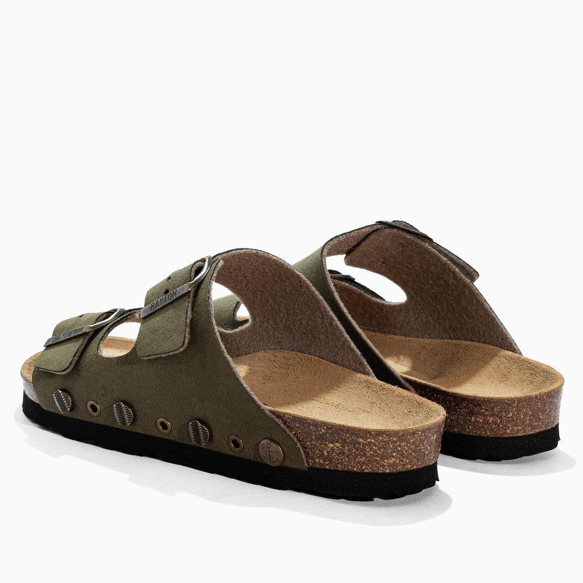 Sandales RIVALTA kaki, BAYTON