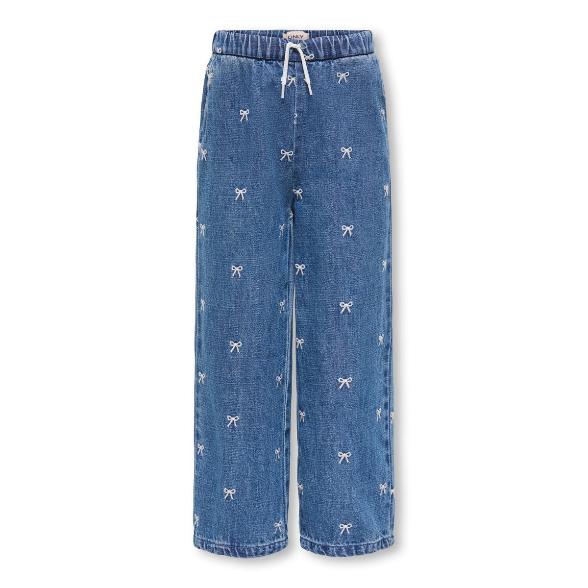 Jean À Jambe Large medium blue denim, KIDS ONLY