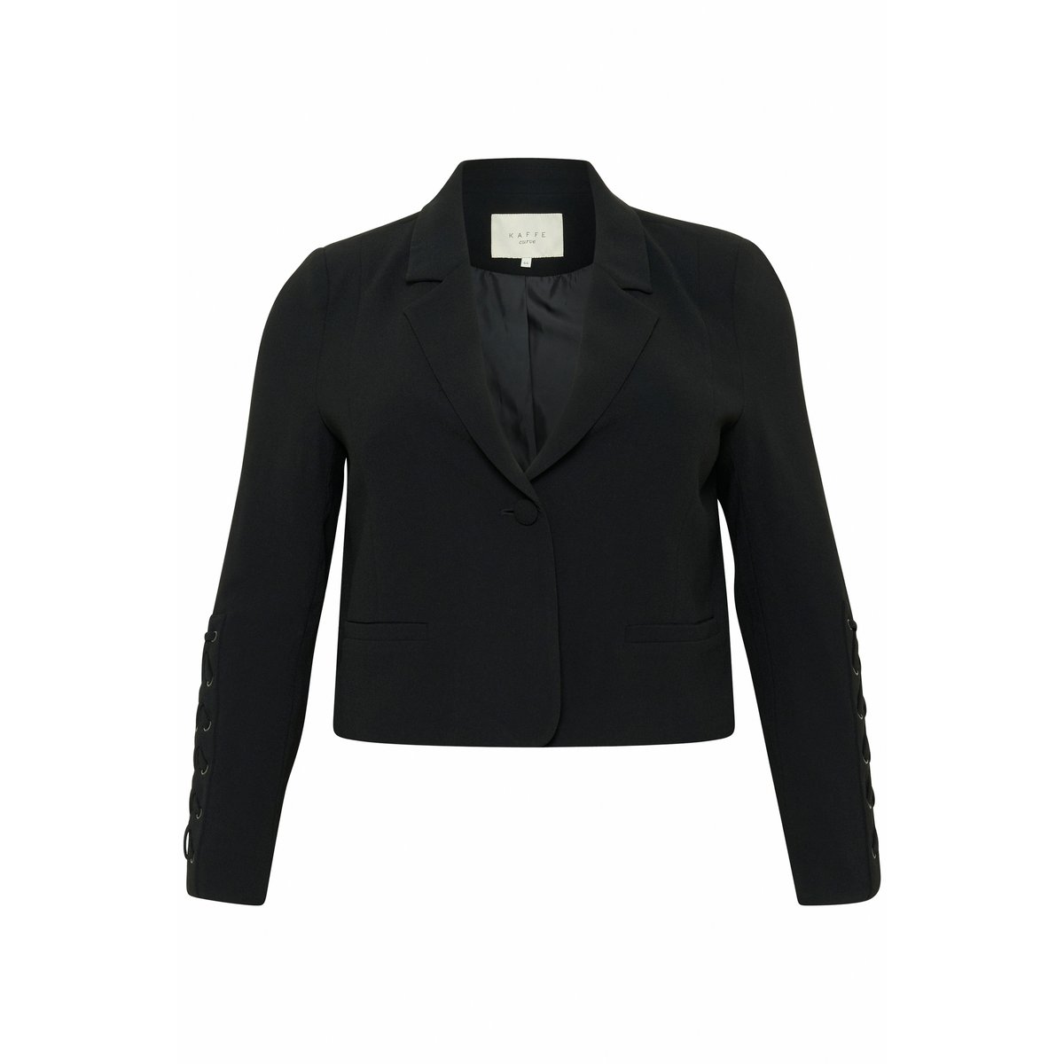 Blazer noir black deep, KAFFE CURVE