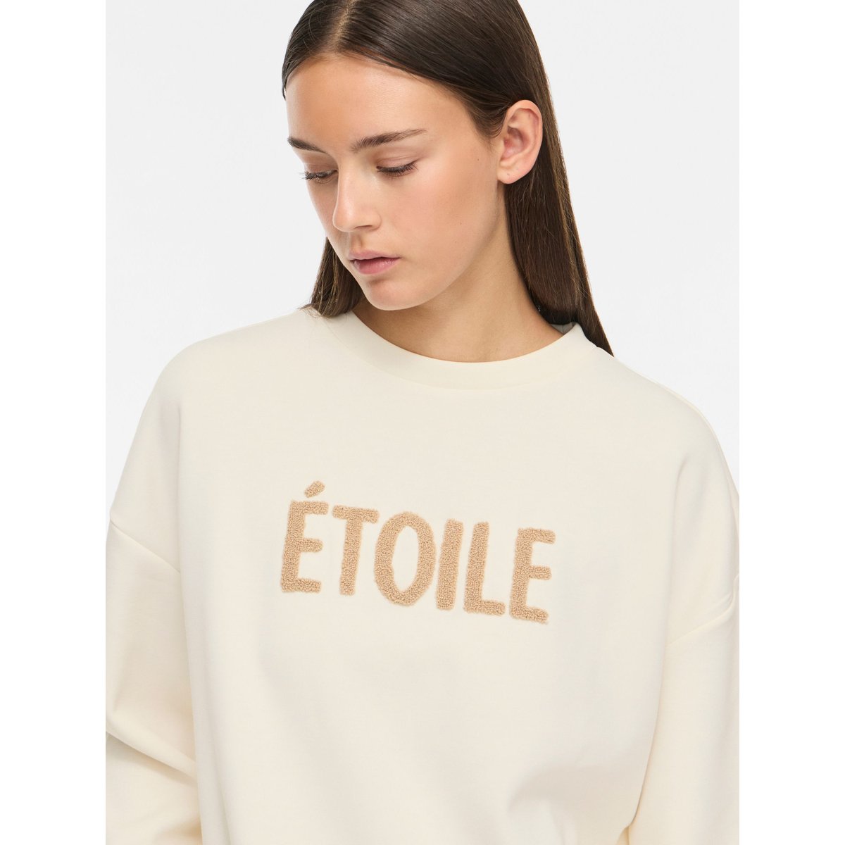 Sweat-Shirt À Manches Longues gris - birch1, VILA