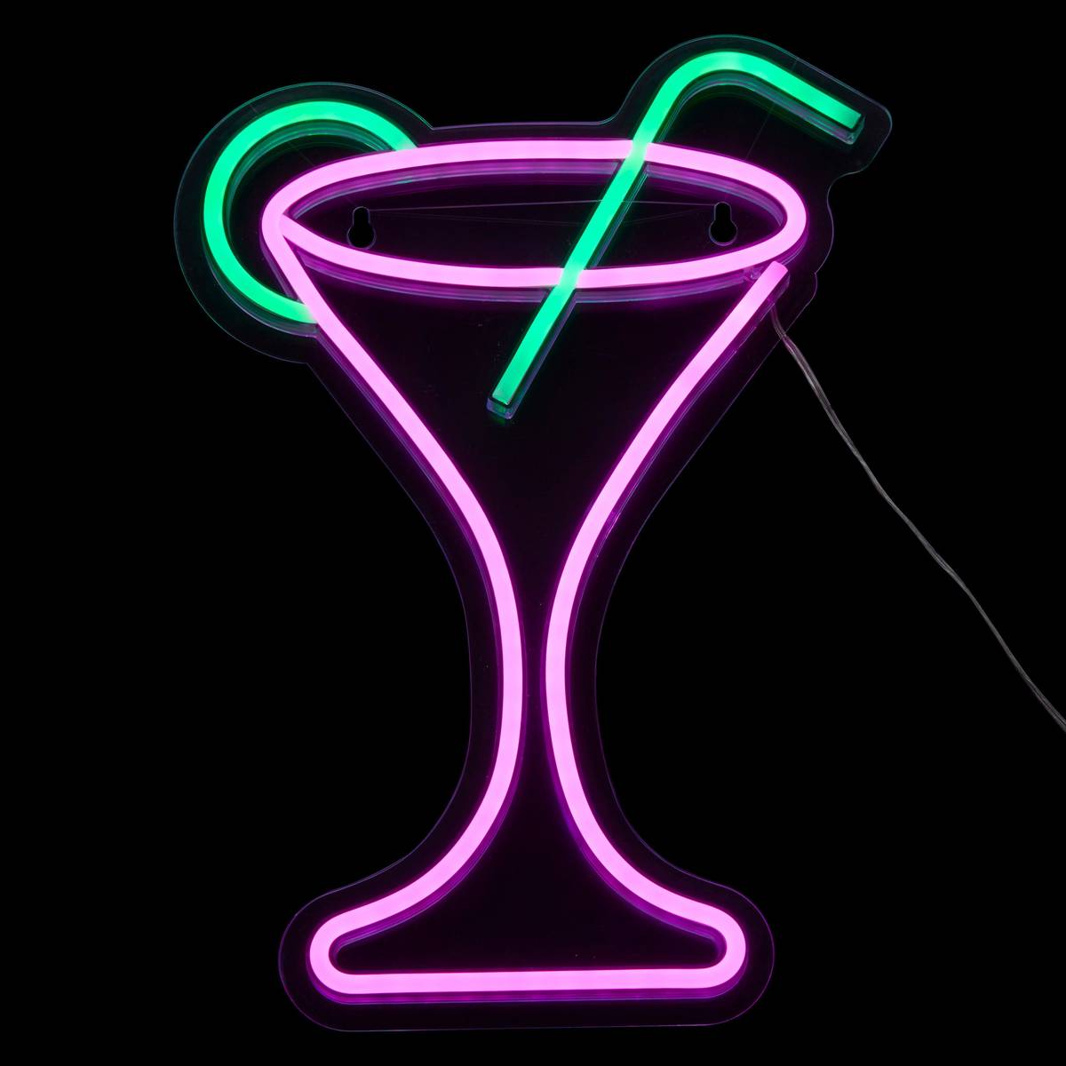 Néon LED COCKTAIL multicolore, ATMOSPHERA