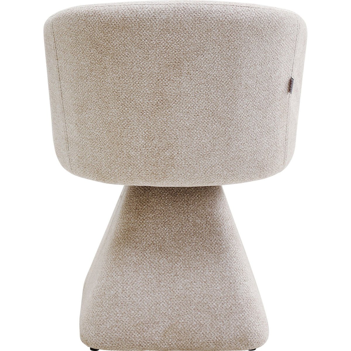 Chaise avec accoudoirs pivotante, MELLI crème, KARE DESIGN
