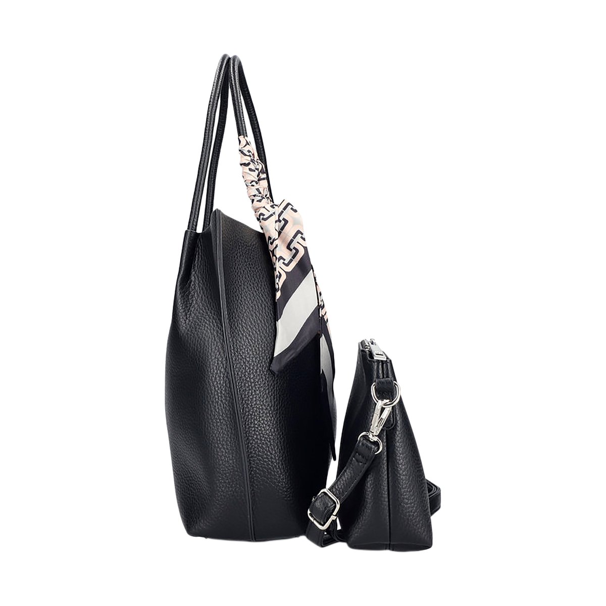 Sac à Main & Petit Sac à Bandoulière Kukino noir, RIEKER