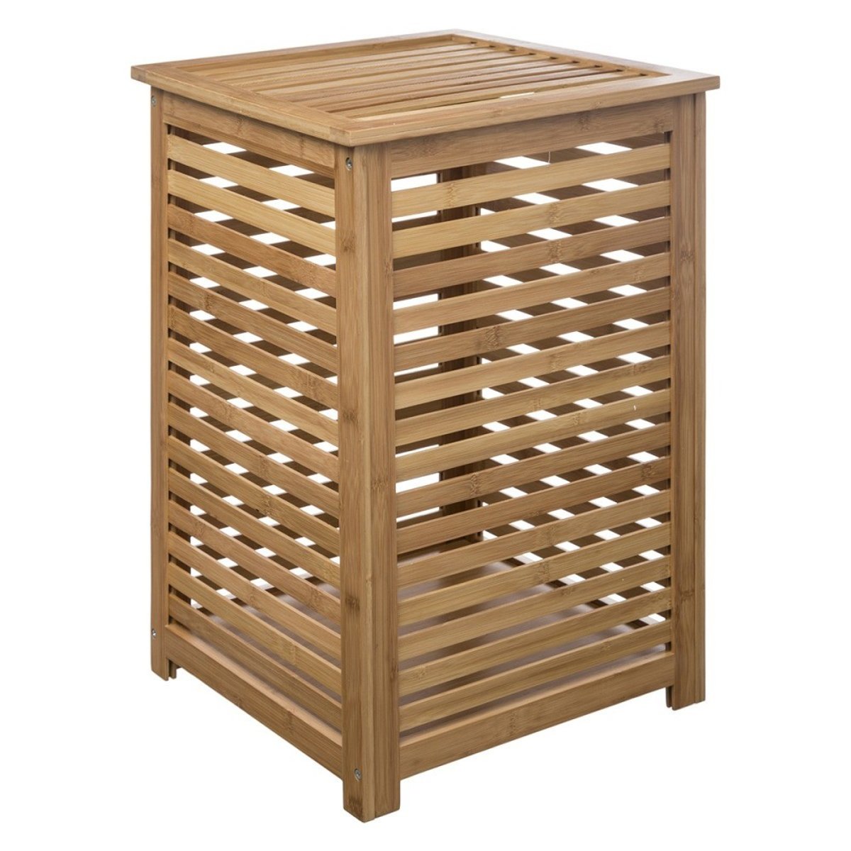 Panier à linge Sicela bambou beige, ATMOSPHERA