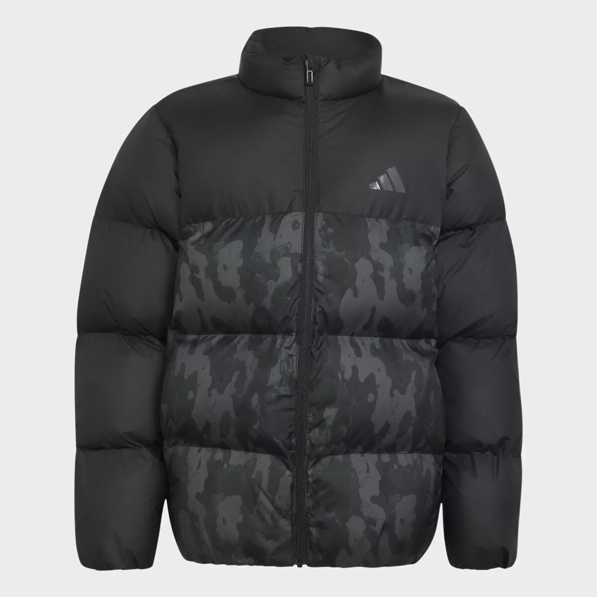 Doudoune sans capuche, imprimé camouflage noir, ADIDAS SPORTSWEAR