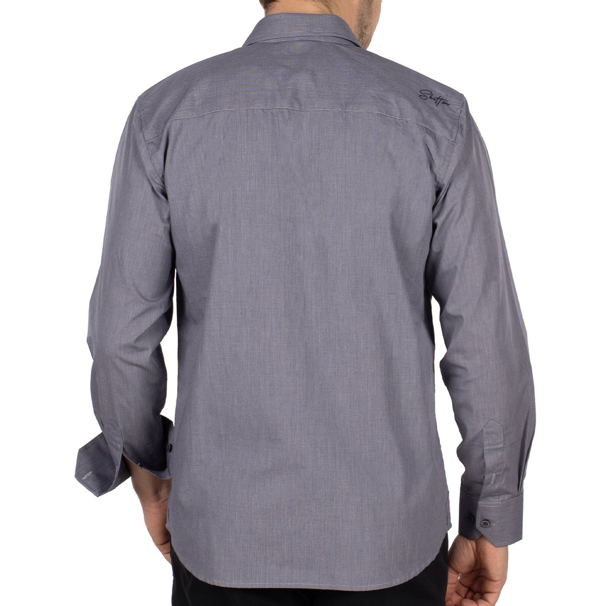 Chemise liberty color navy, SHILTON