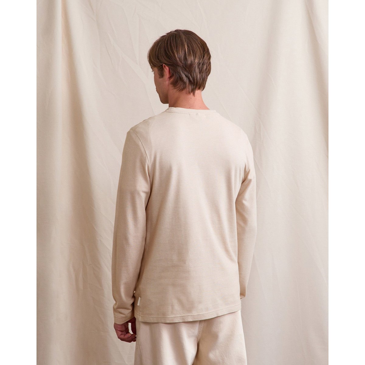 T-shirt BAILLY écru et beige, FAGUO