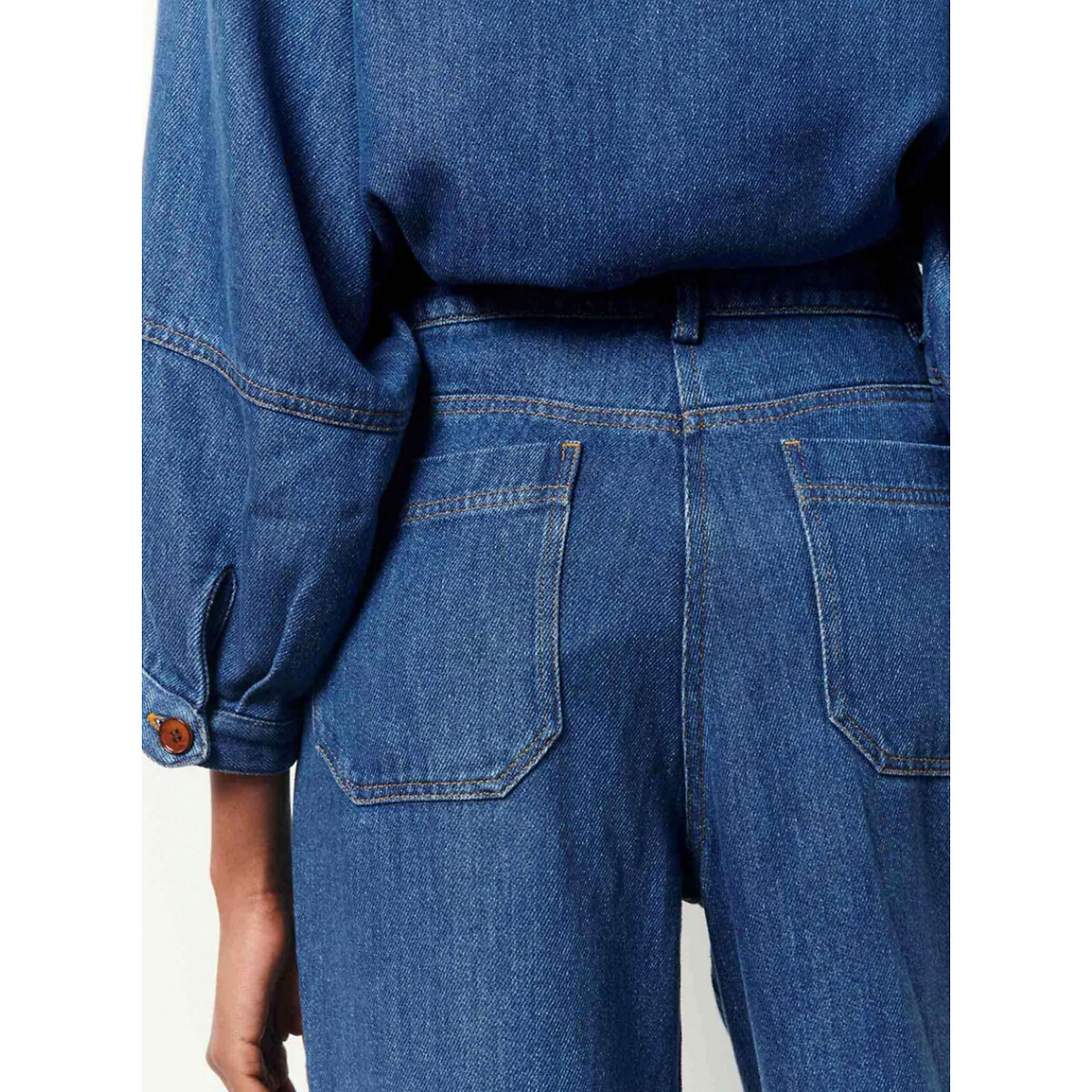 Wijde, rechte jeans Nica jean, SESSUN