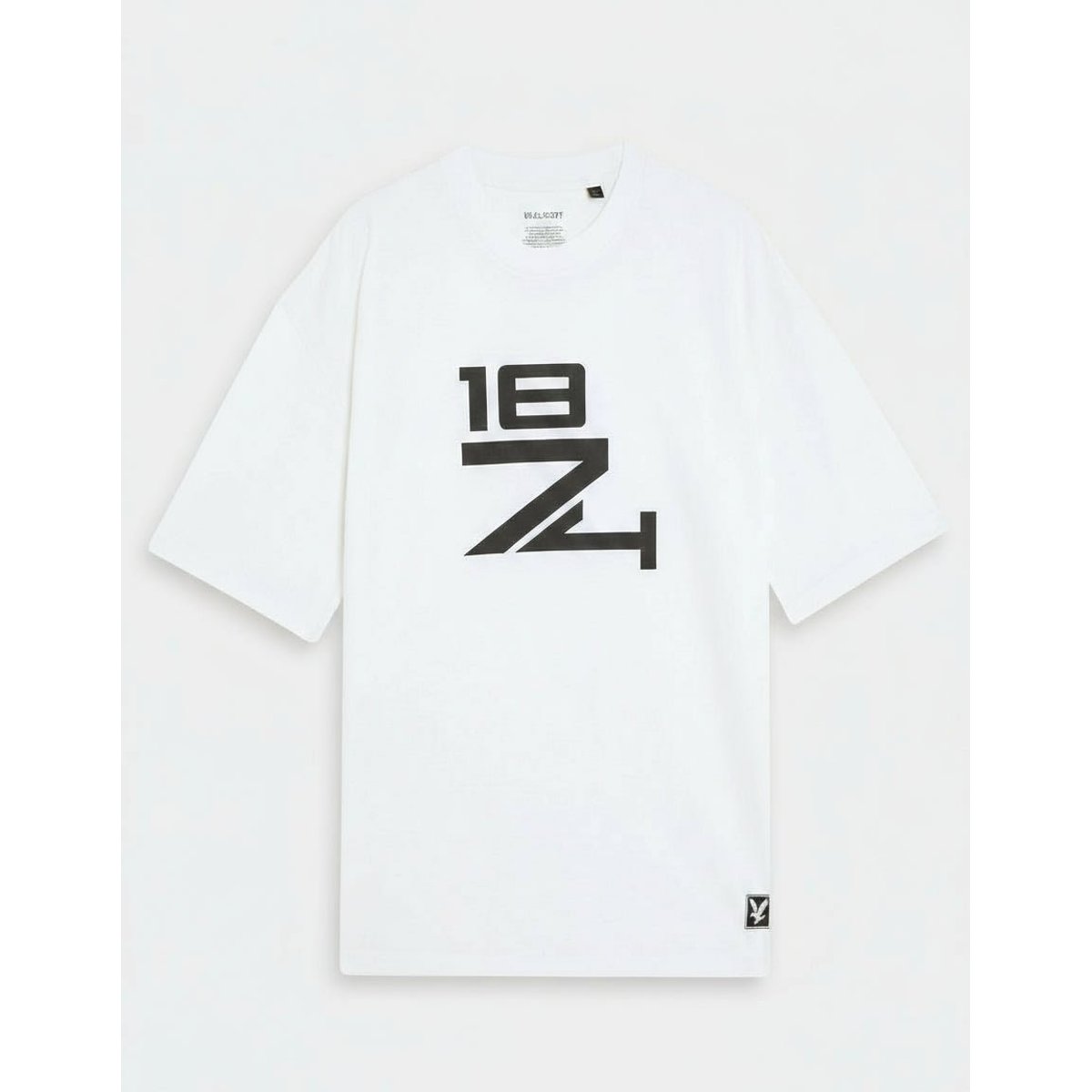 T-shirt lounge graphique blanc, LYLE & SCOTT