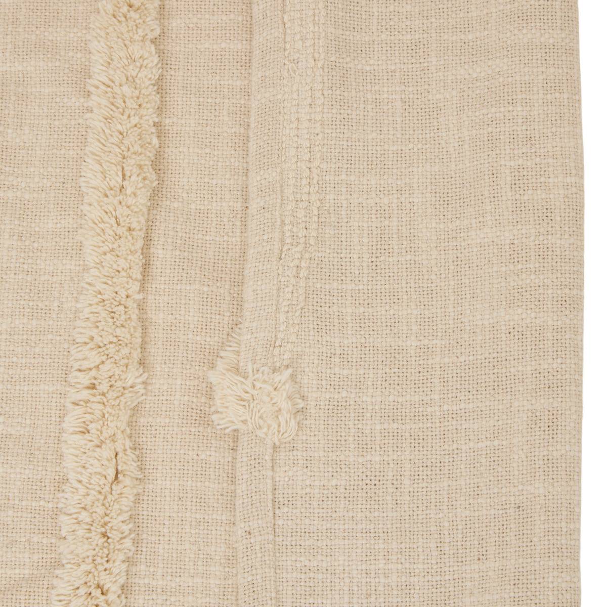 Rideau en coton HAWKI blanc chaud, ATMOSPHERA