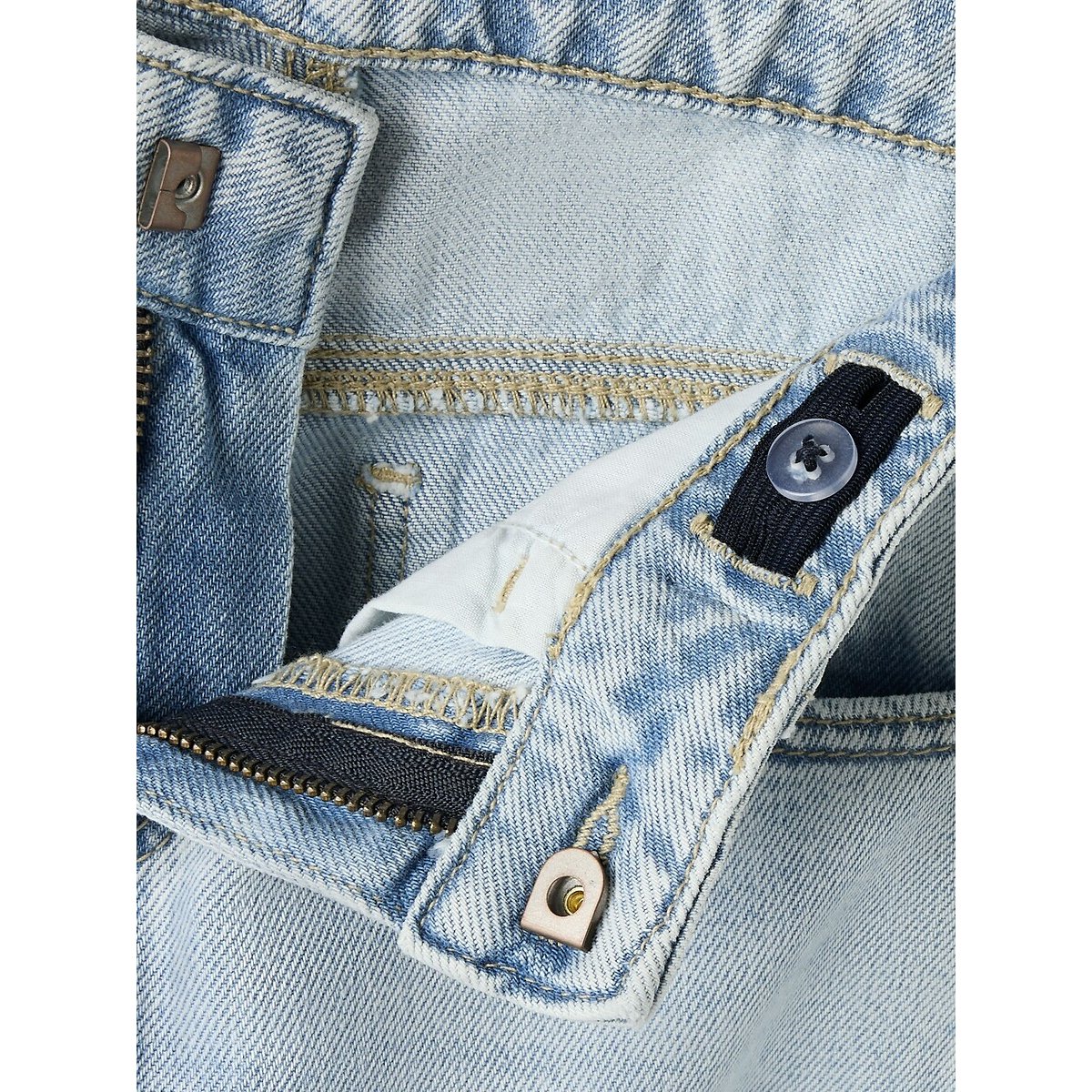 Jeans larghi denim blu chiaro, NAME IT