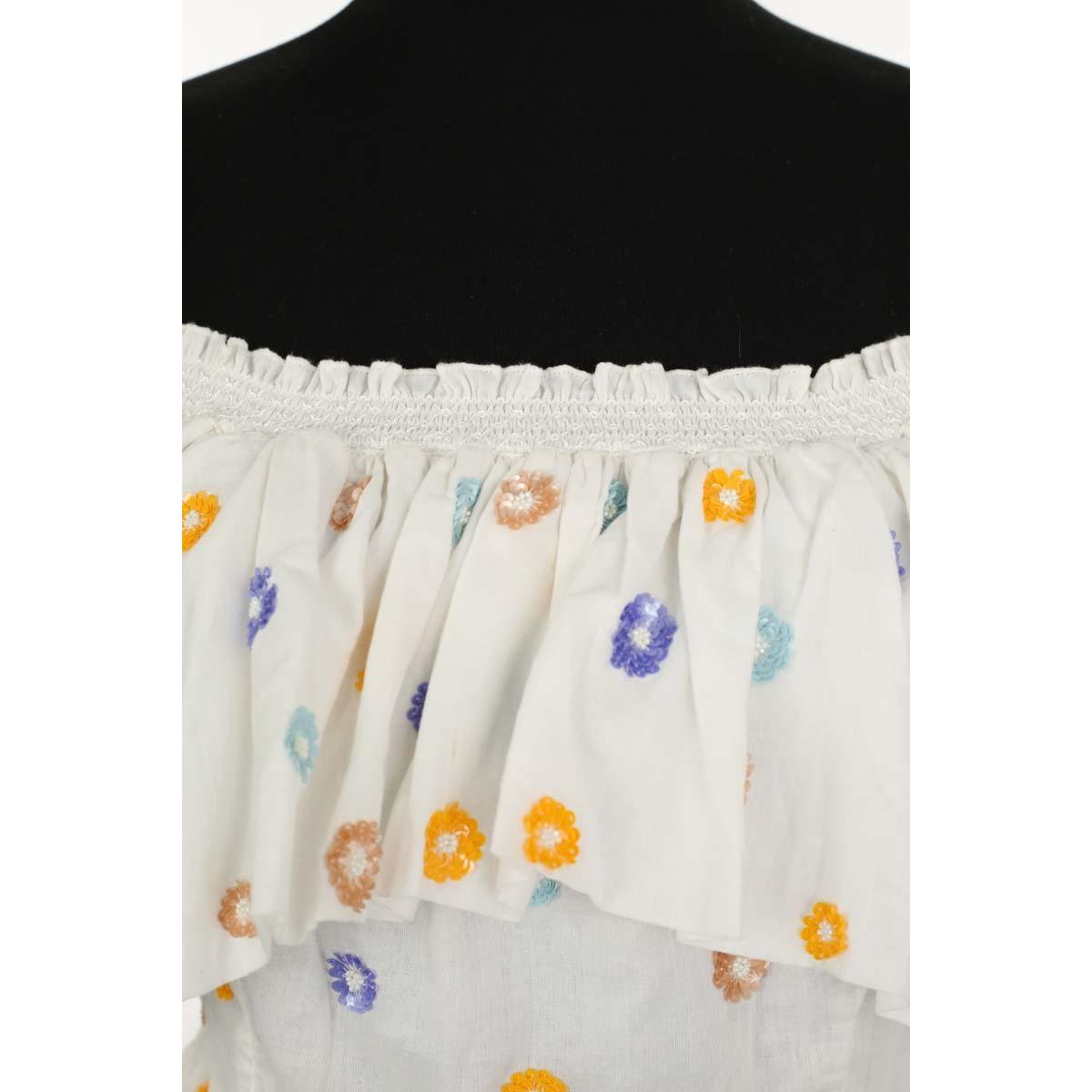 Top sans manche - Très Bon État blanc, ANTIK BATIK