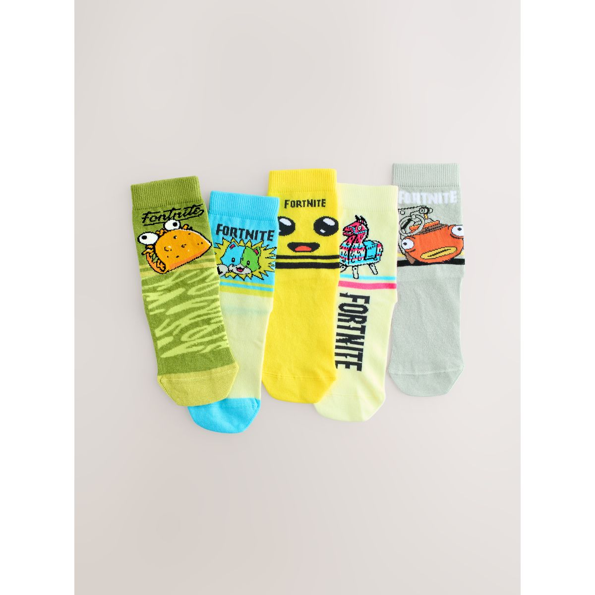 Chaussettes coton avec personnage, 5 paires fortnite, NEXT