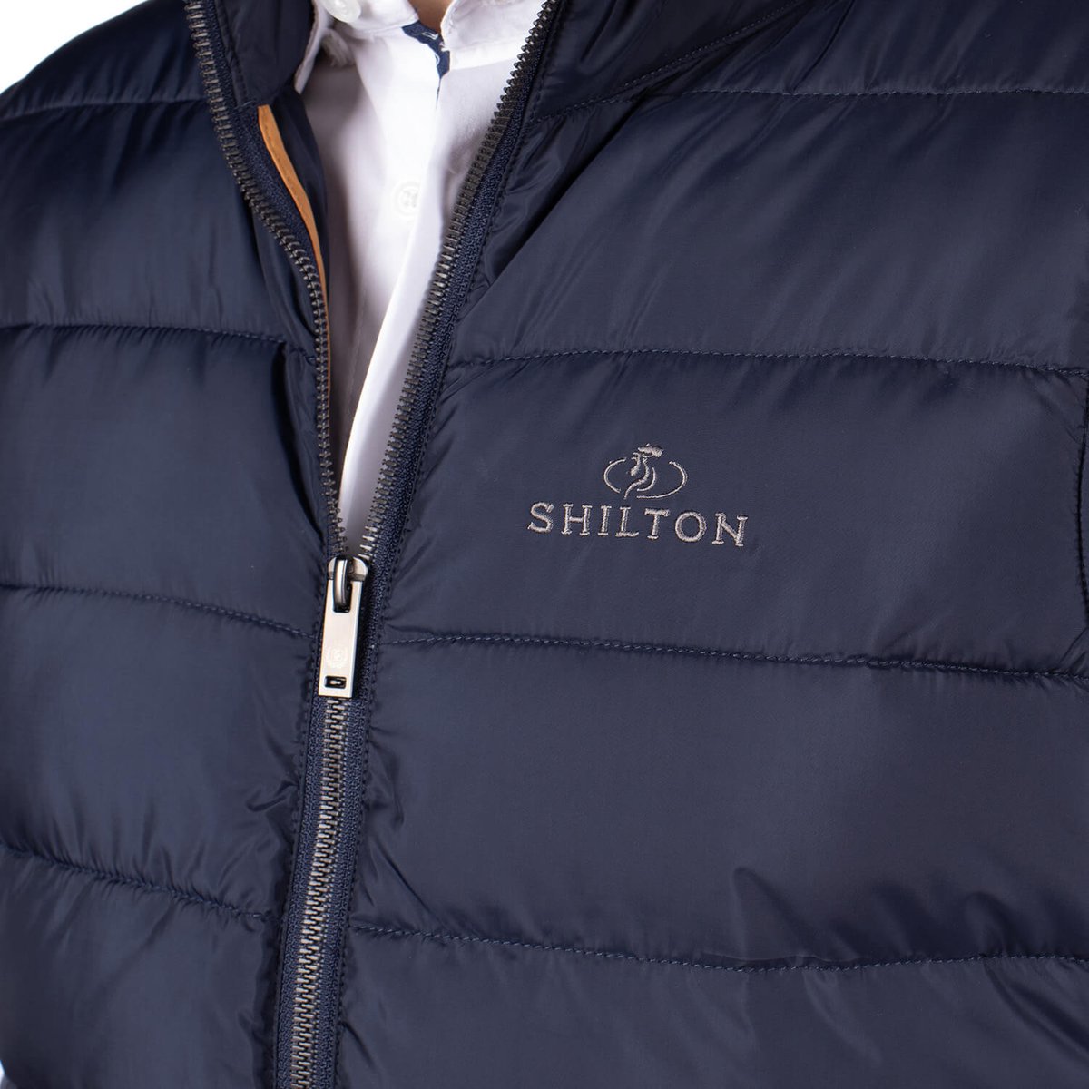 Doudoune sans manches navy, SHILTON