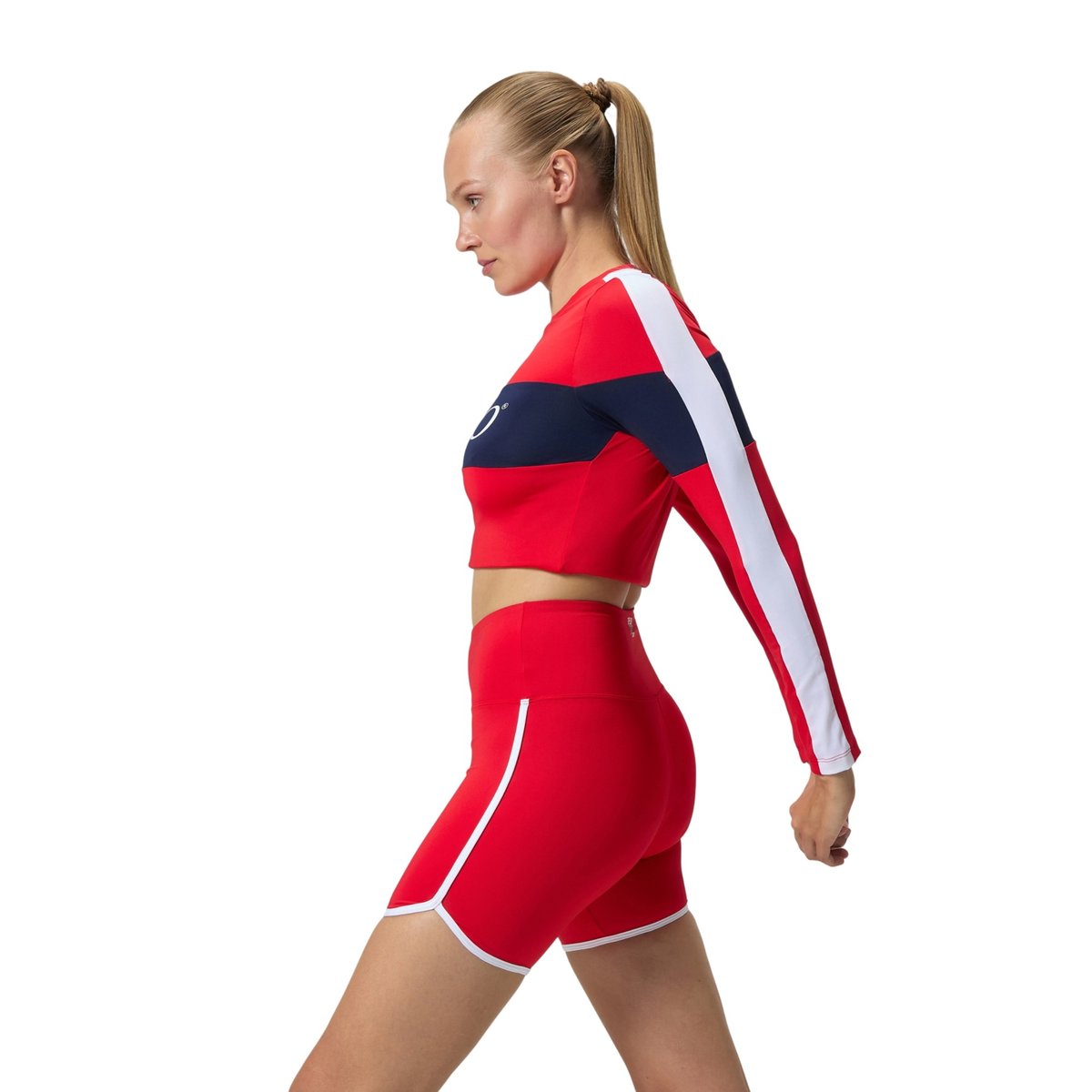 Short de bain motif/style uni rouge, SPEEDO