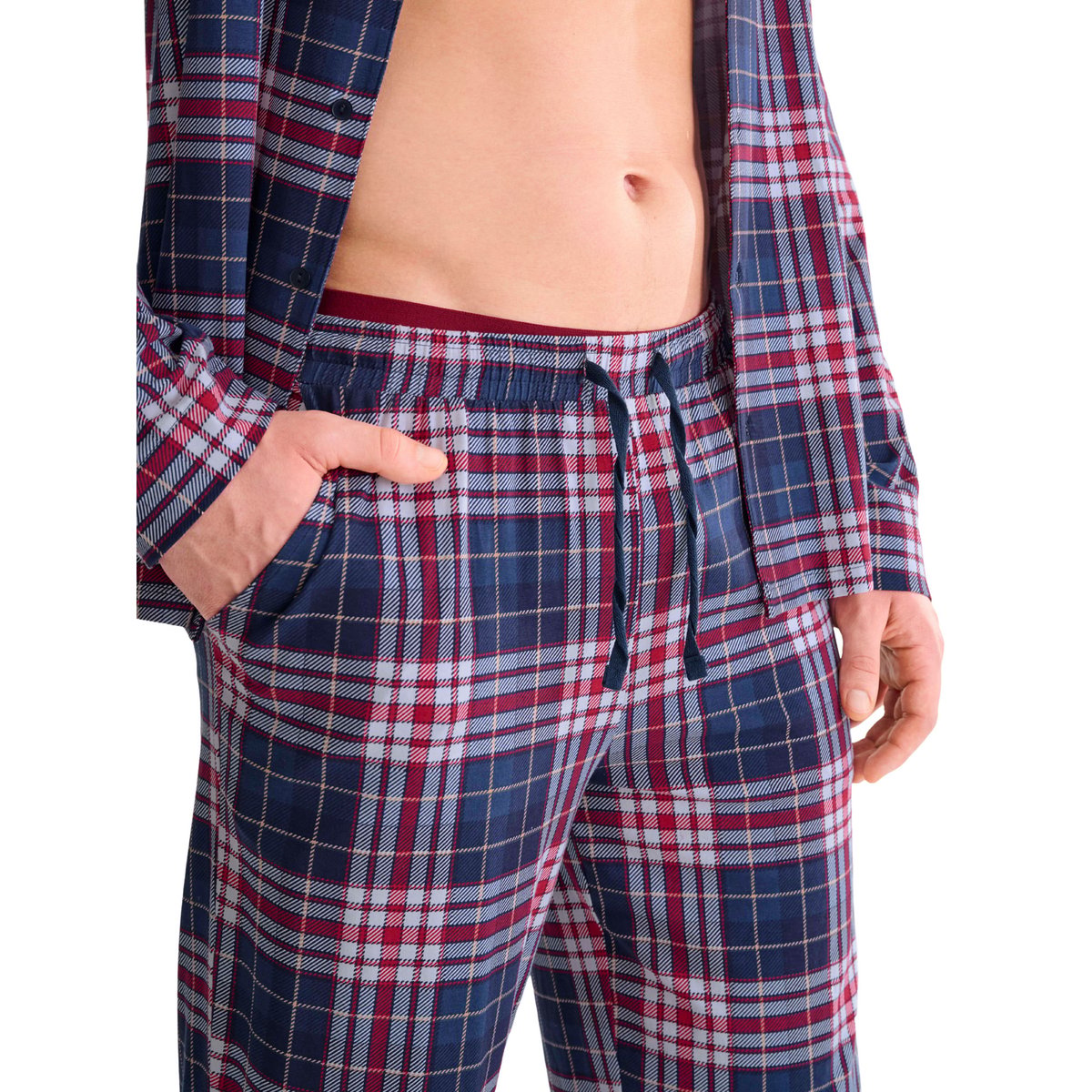 Bas pyjama pantalon long COSY NIGHTS imprimé, LISCA