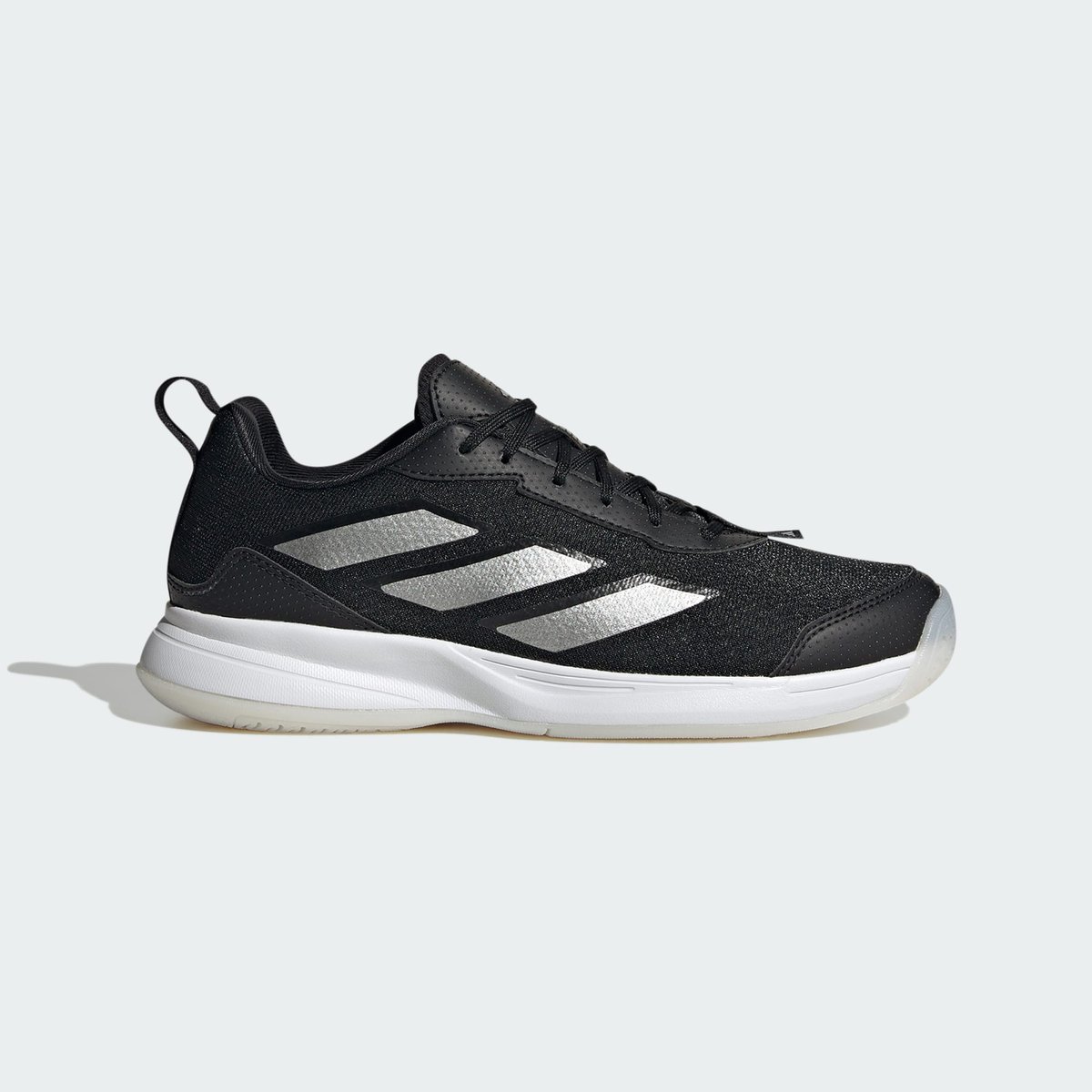Chaussure de tennis basse Avaflash core black / silver metallic / cloud white, adidas Performance