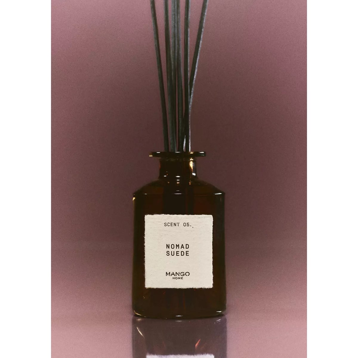 Diffuseur de parfum mikado NOMAD SUEDE 500 ml marron, MANGO HOME