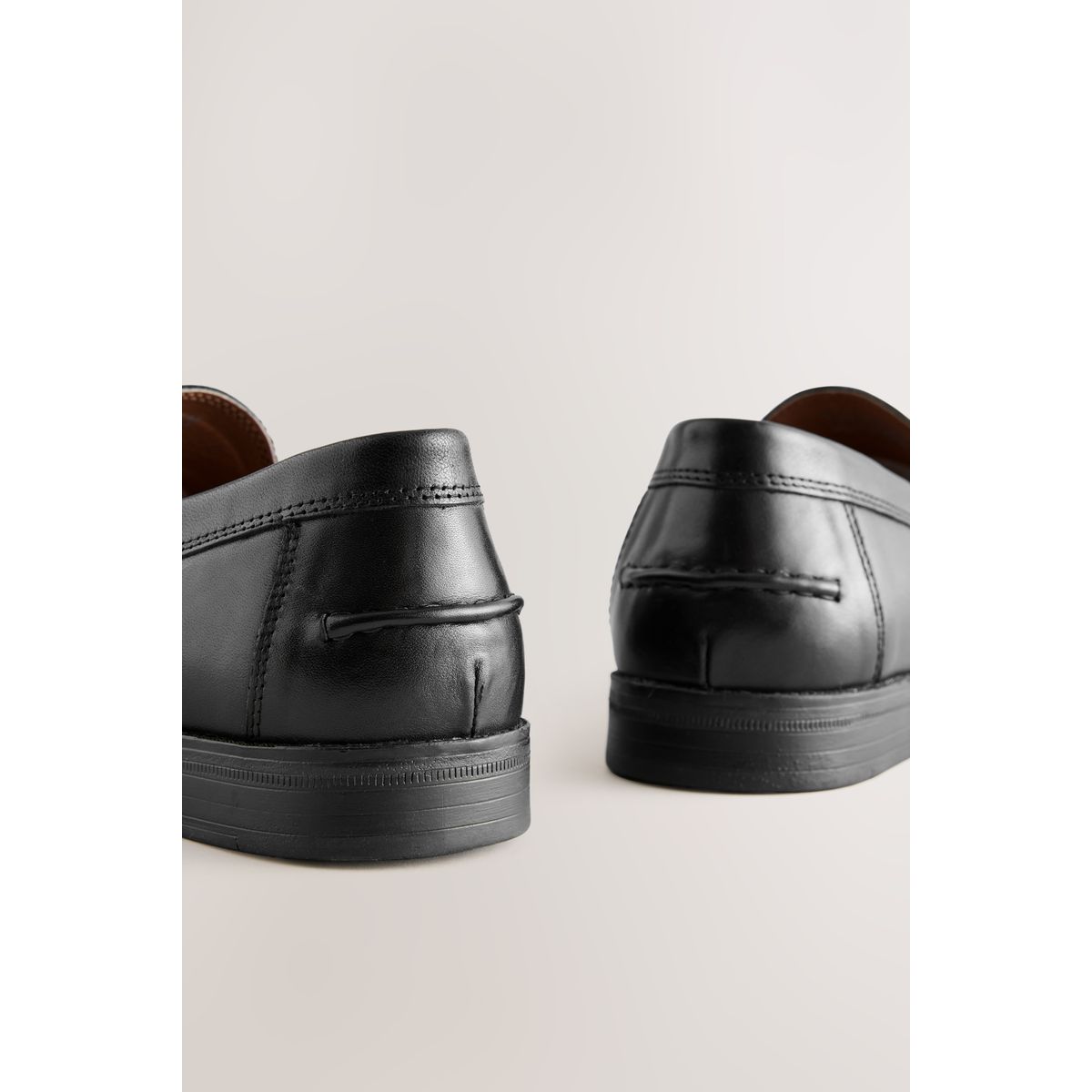 Mocassins penny noir, NEXT