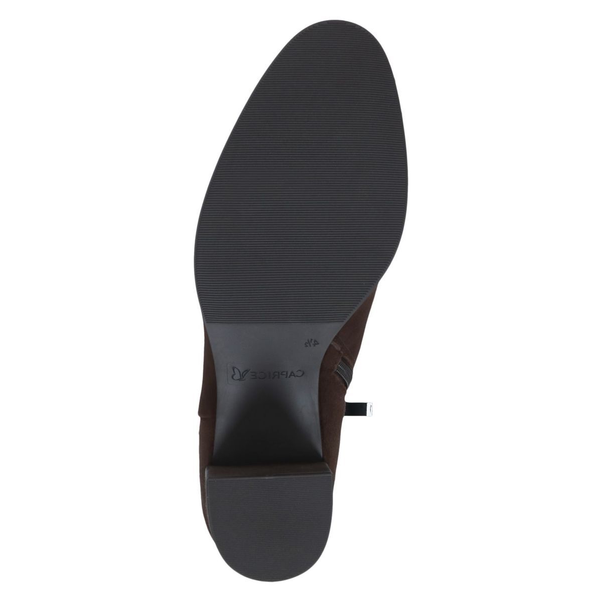 Bottine en cuir marron acajou, CAPRICE