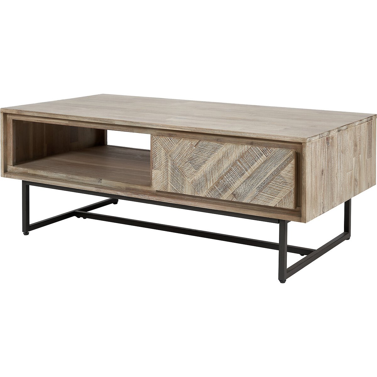 Marea Sand Wash Wood Storage Coffee Table acacia, ÉDITÉ