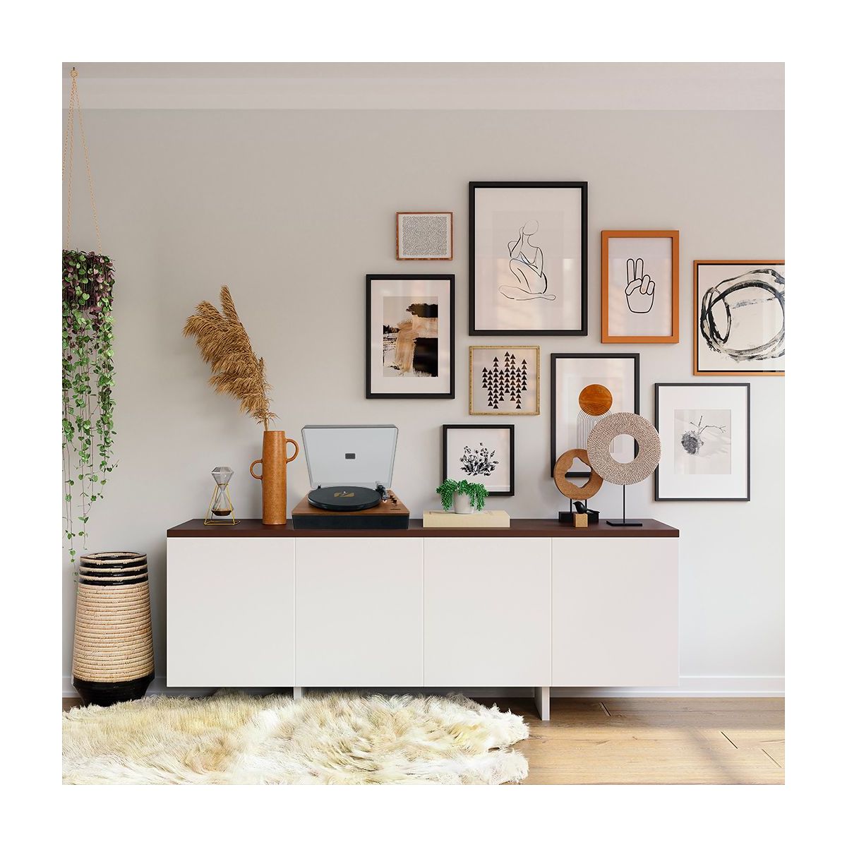 Platine vinyle MT-106 BT bois, MUSE