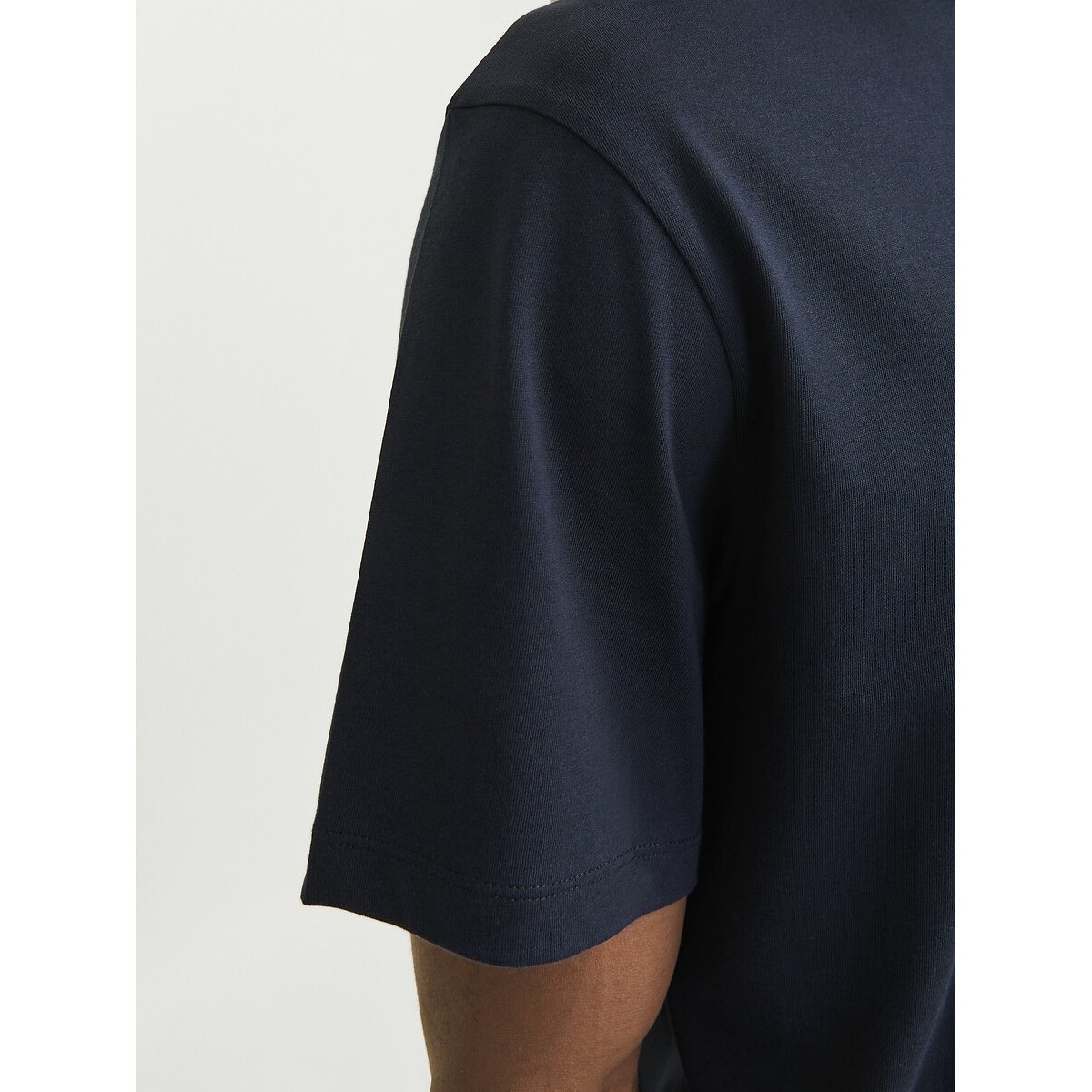 T-shirt manches courtes bleu marine, JACK & JONES