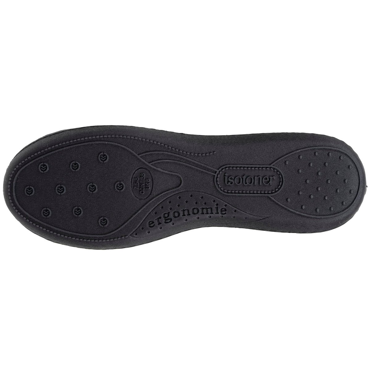 Chaussons Ballerines noir, ISOTONER