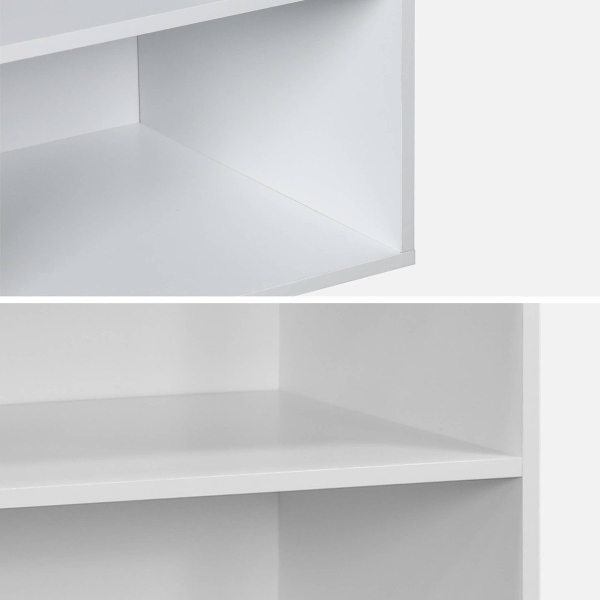 Module dressing décor bois 5 étagères MODULO naturel, SWEEEK