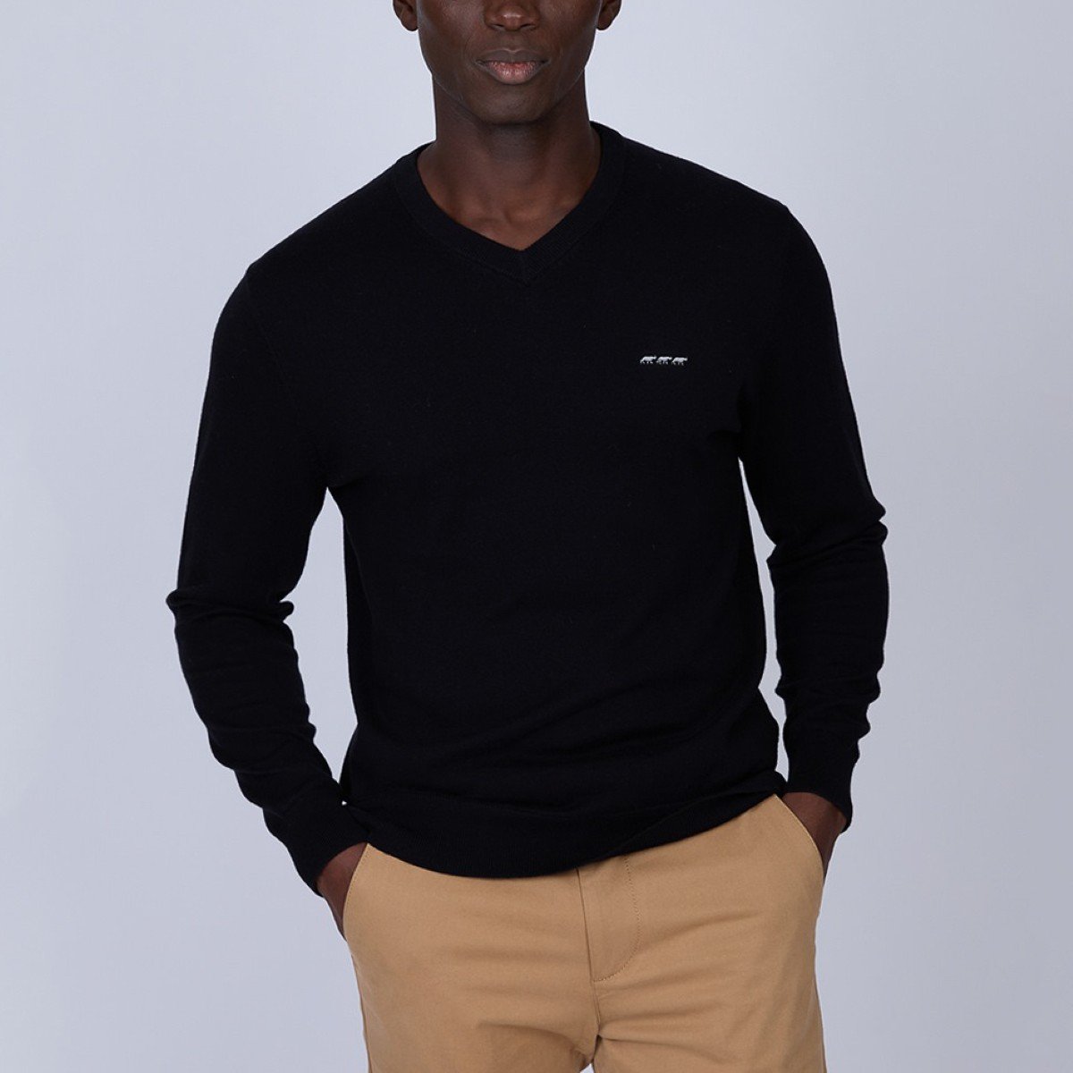 Pull Émilio noir, MISE AU GREEN