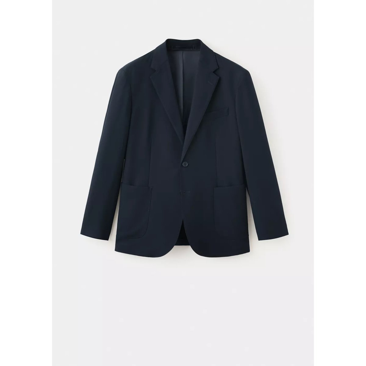 Veste costume slim-fit poches bleu marine, MANGO MAN