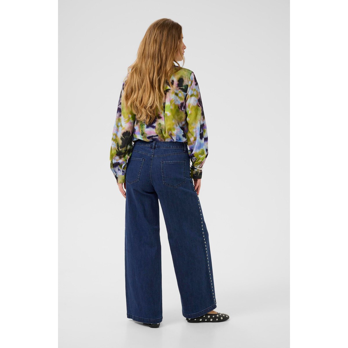 Jeans bleu dark blue wash, CULTURE