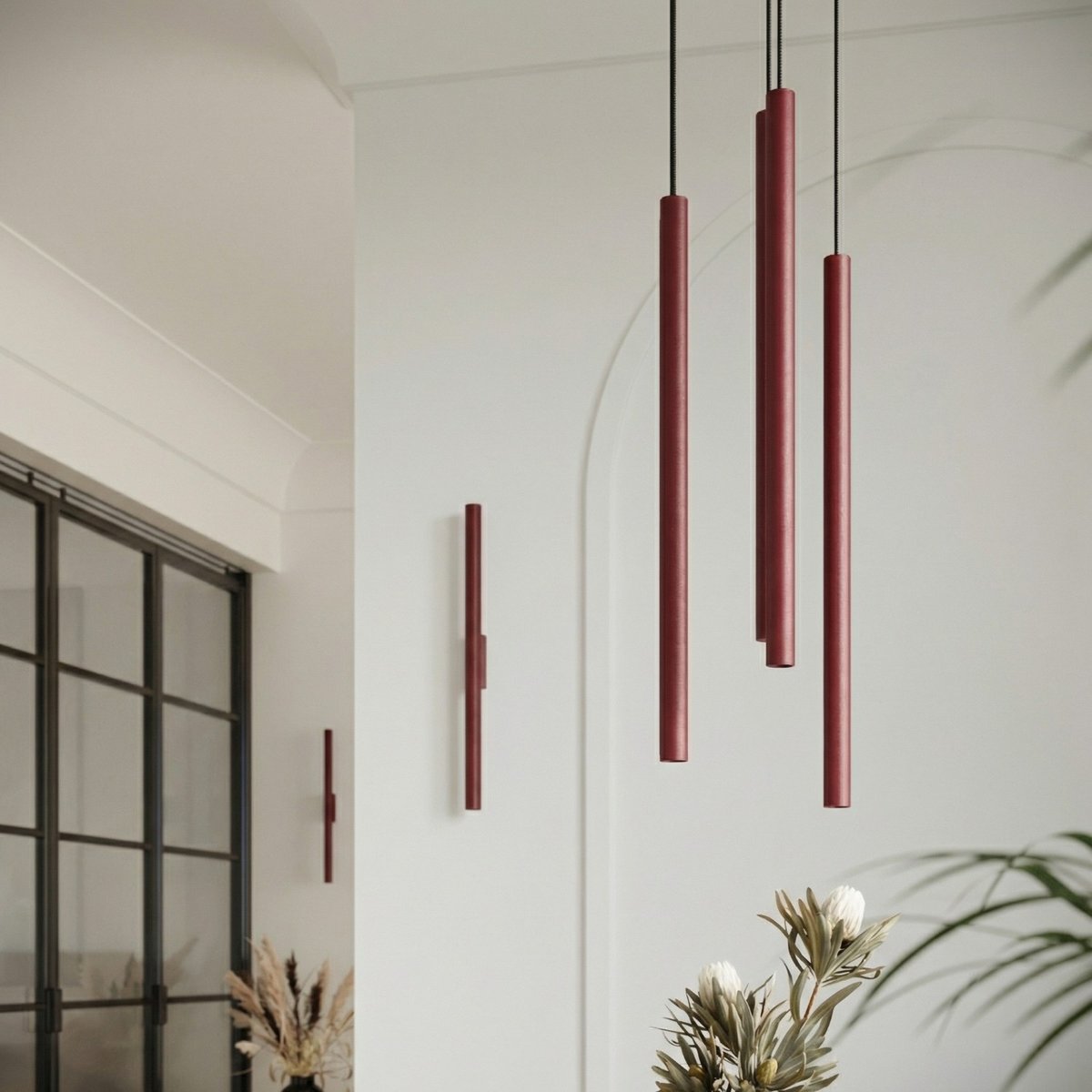 Applique murale Bordeaux G9 2 PASTELO bordeaux, EDEN