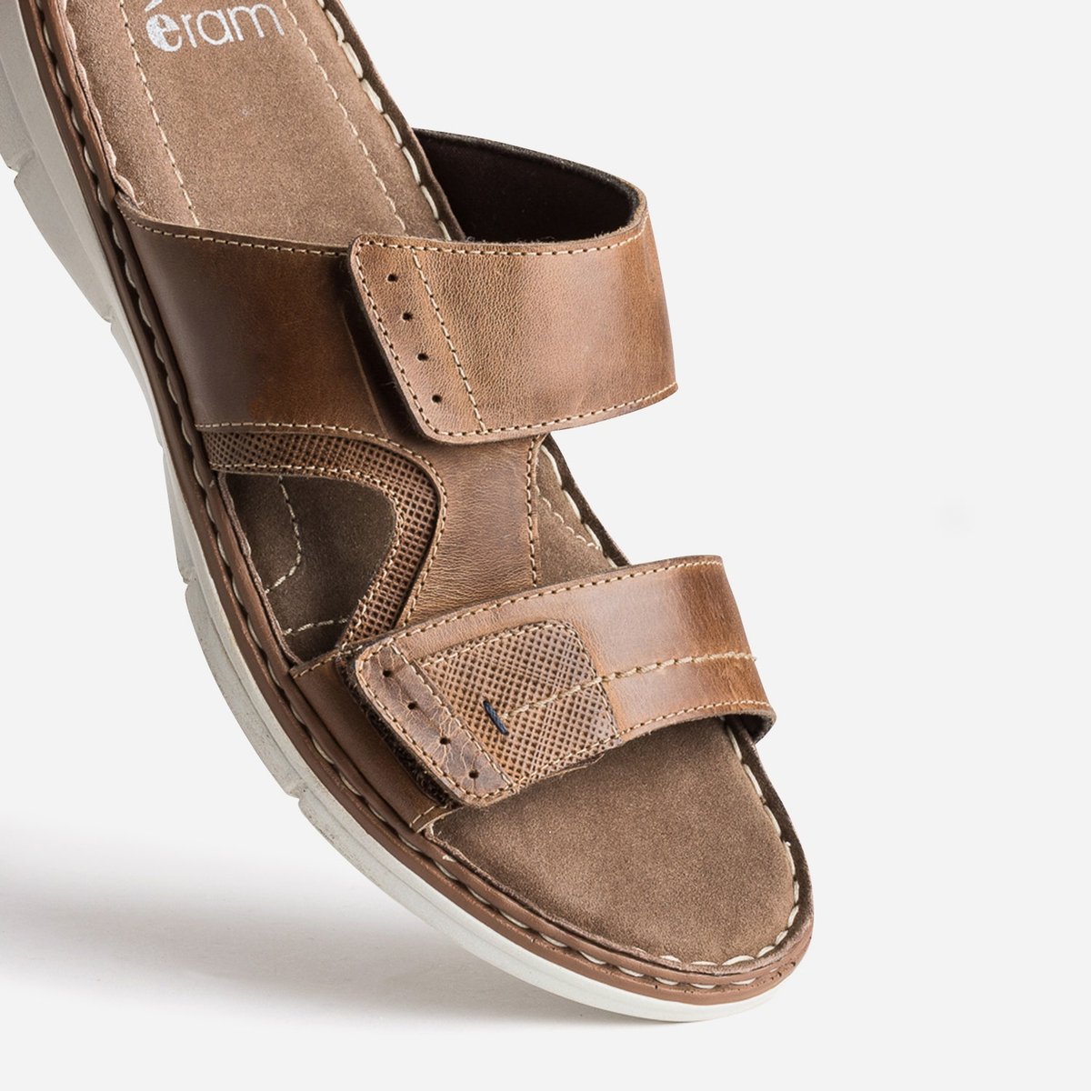 Mule en cuir MARKEL cognac, ERAM