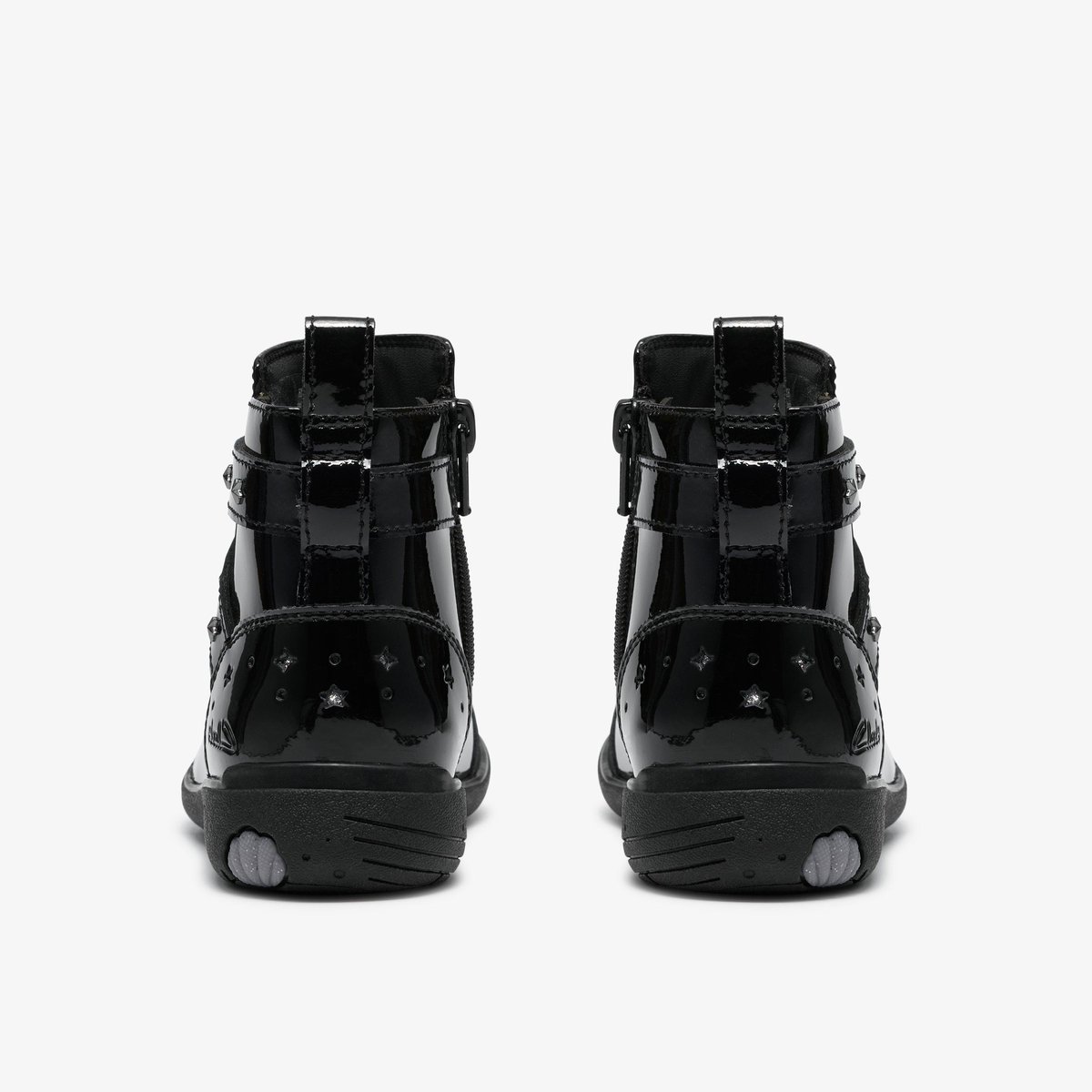 Boots Brevet Coupe Large RELDA STAR K noir, CLARKS