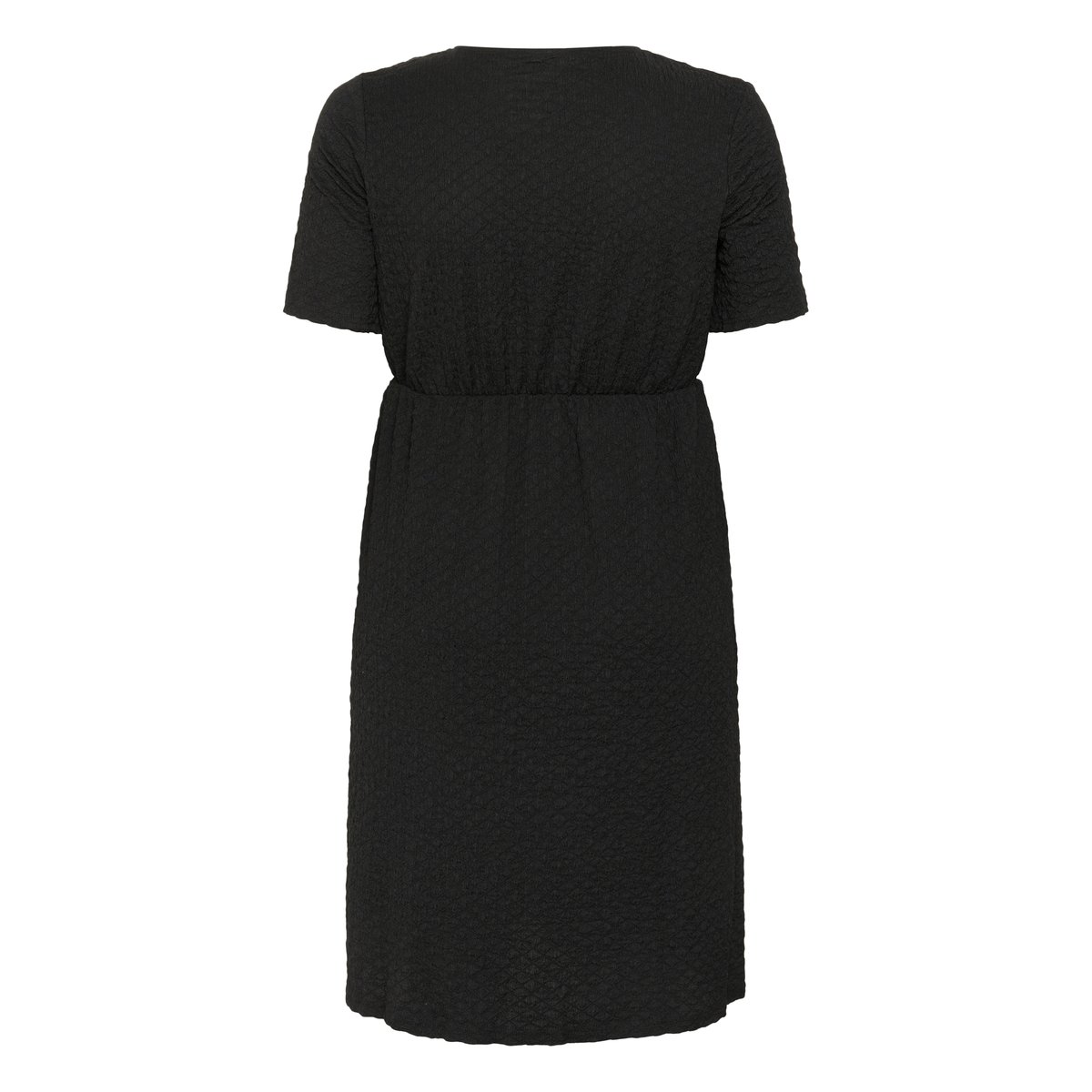 Dress noir black deep cc., KAFFE CURVE
