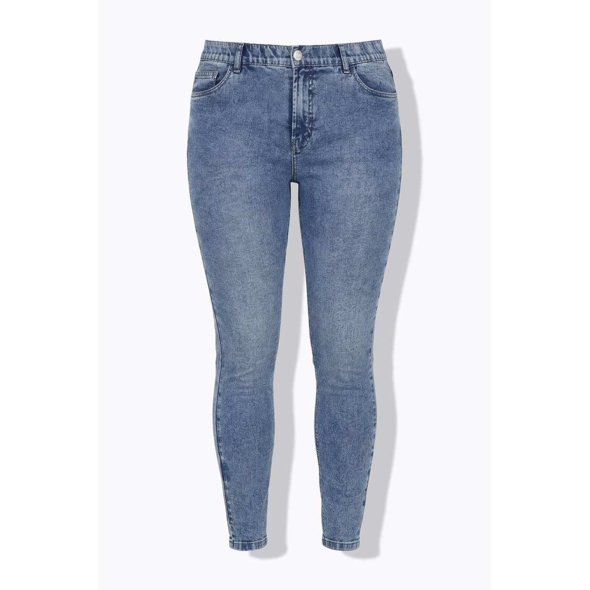 Jean Skinny 5 poches, denim stretch bleu jean, STUDIO UNTOLD