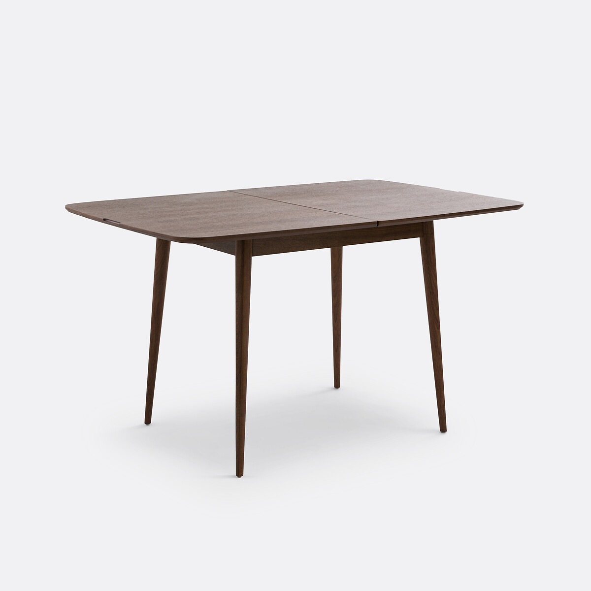 Esstisch AYLIN, ausziehbar, Nussbaumfurnier, 2 bis 6 Gedecke nussbaumfarben, LA REDOUTE INTERIEURS