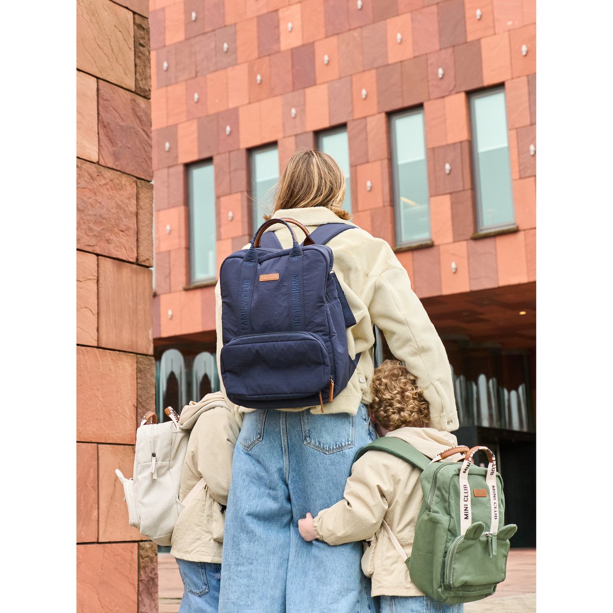 Sac à dos à langer Family club bleu, CHILDHOME