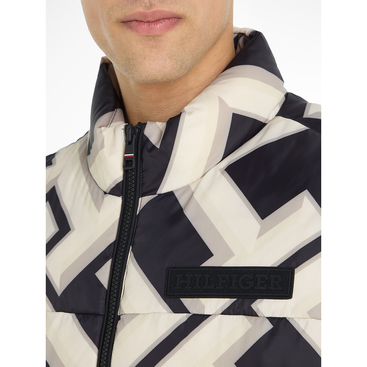 Doudoune sans manche New York Monogram imprimé imprimé, TOMMY HILFIGER