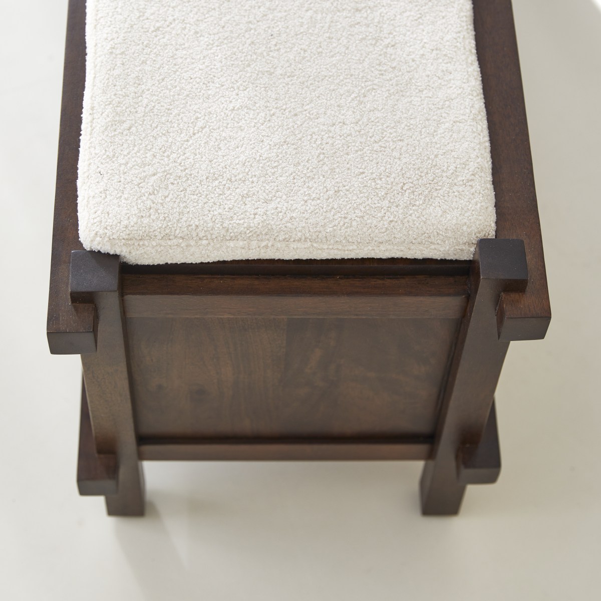 Banc en Manguier massif, ARKO marron, TIKAMOON