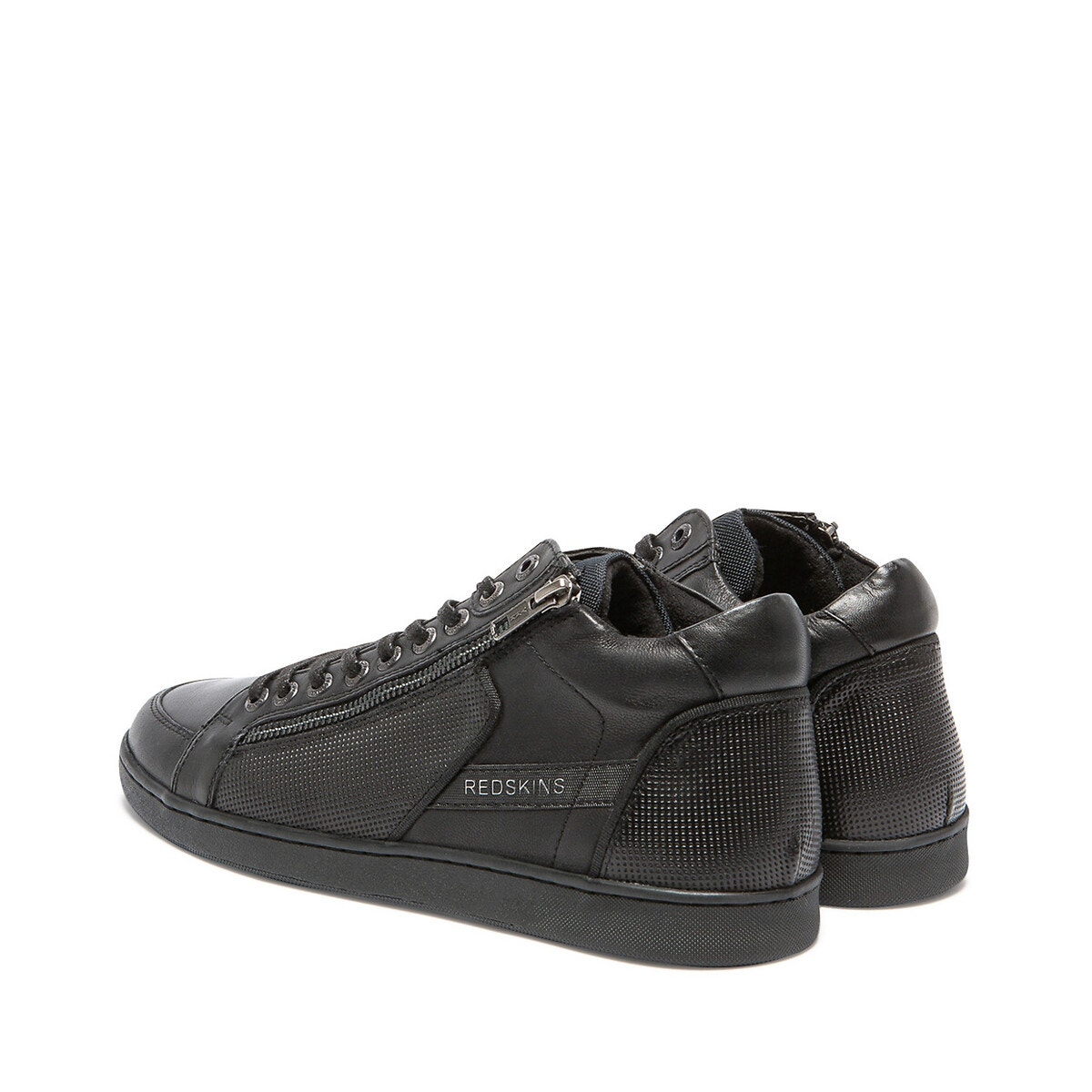 Baskets cuir Dynamic noir, REDSKINS