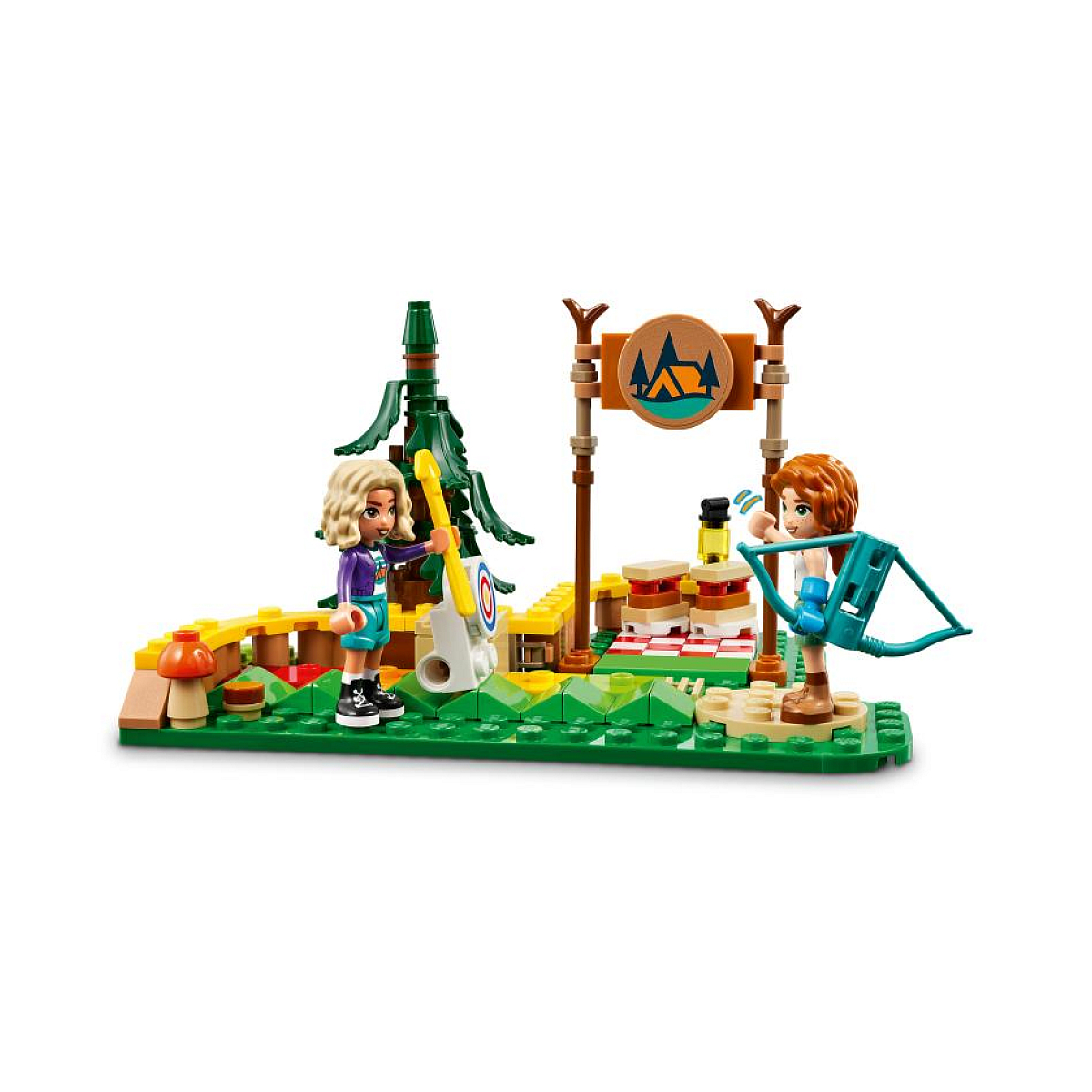 LEGO Friends - Le stand de tir à l'arc de la base de loisirs - 42622 couleur unique, LEGO
