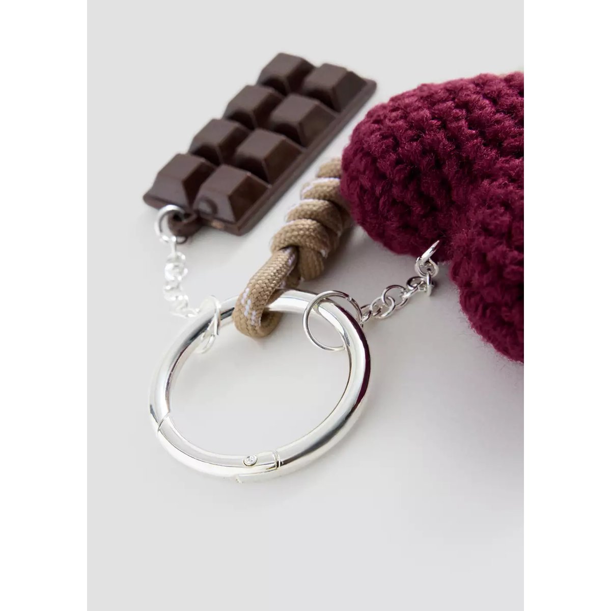 Porte-clés breloques grenat, MANGO KIDS